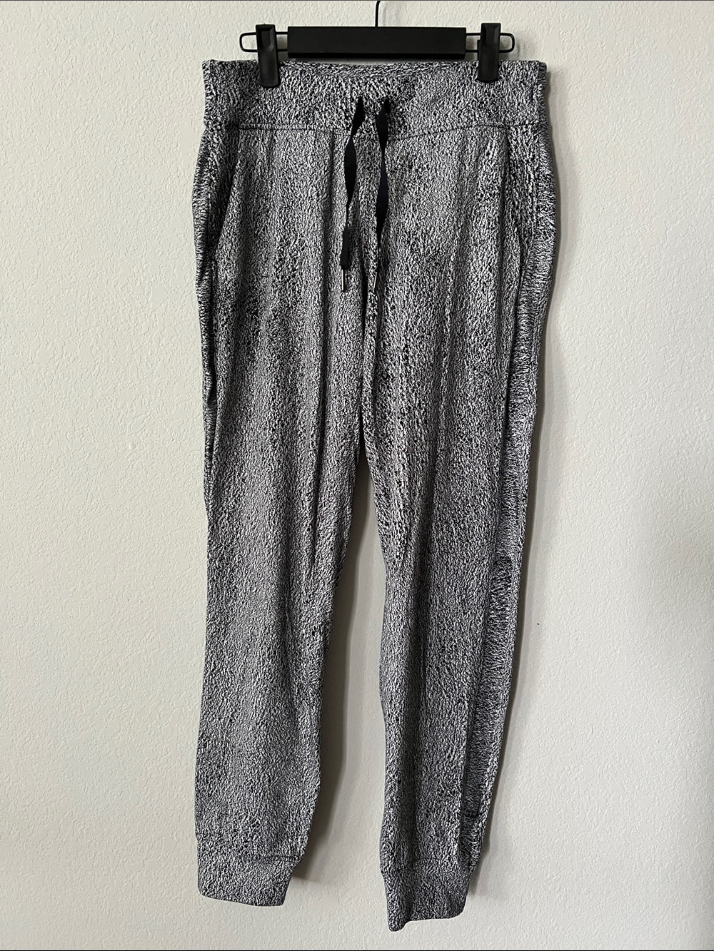 Lululemon Ready To Rulu Pant 29" Reconnect Jacquard Luon White Black / Black 6